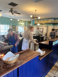 Coal-fired Chippie at Beamish